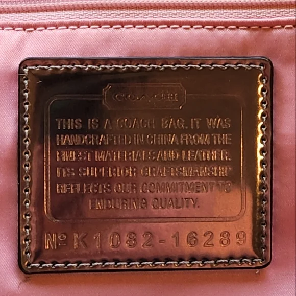 Coach Poppy Black & Gray Signature Tote Bag. - Picture 10 of 12